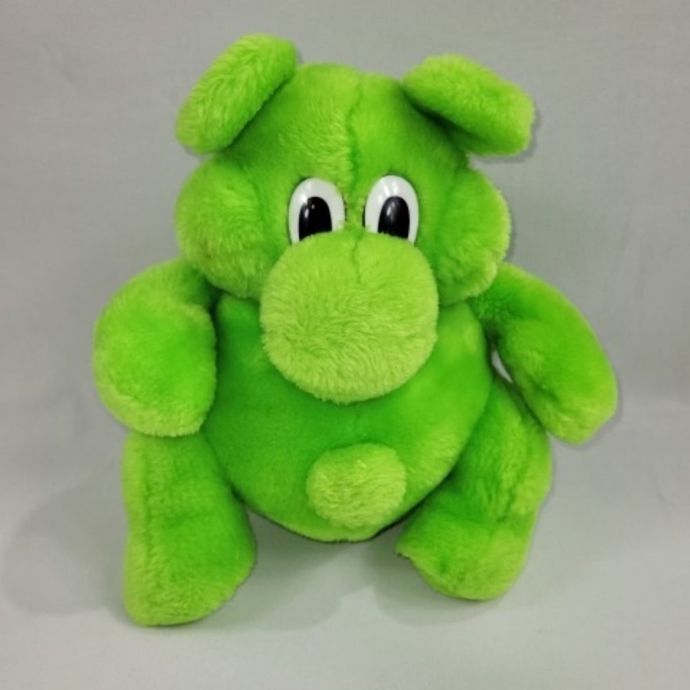 Kodak Kolorkins 1989 Vintage 10" Plush Green Kazoom